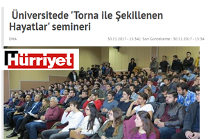 Üniversitede Torna ile Şekillenen Hayatlar Semineri - hurriyet.com.tr