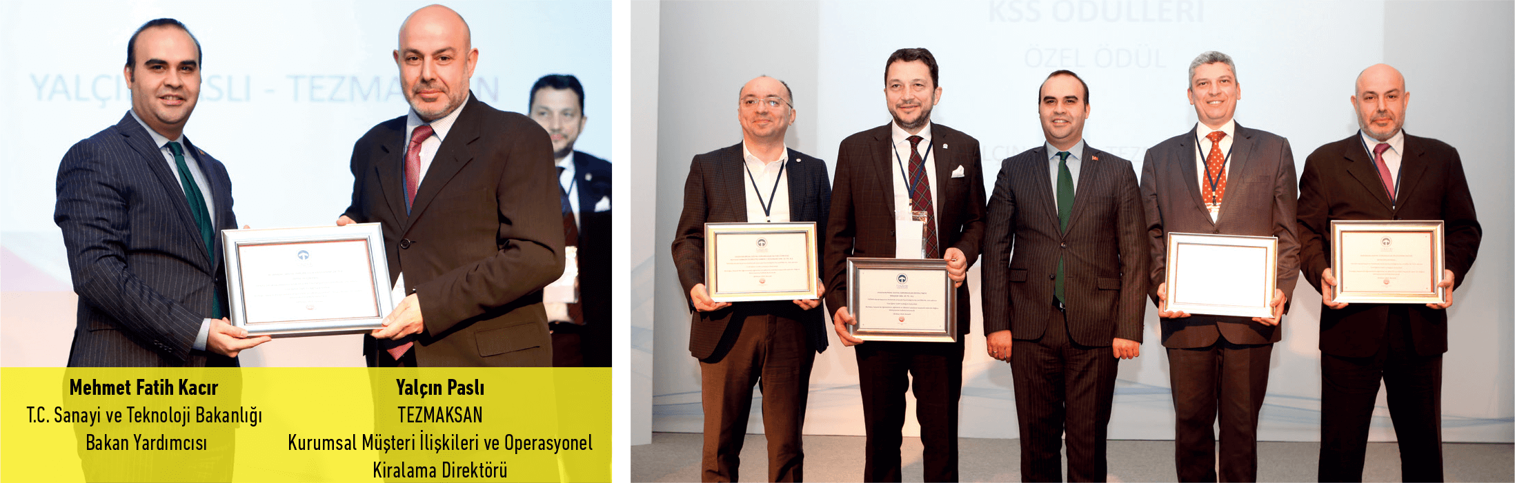 TAYSAD'ın Kurumsal Sosyal Sorumluluk ÖZEL Ödülü TEZMAKSAN'ın TAYSAD’ın Kurumsal Sosyal Sorumluluk ÖZEL Ödülü TEZMAKSAN ın